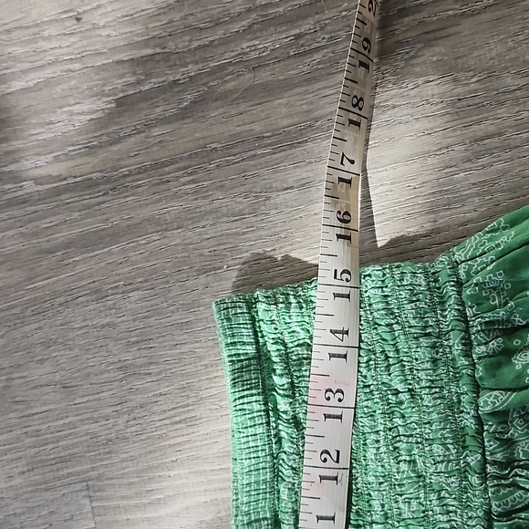 Blue Plate green and white skirt - Picture 6 of 6